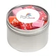 Large Round Window Tin Standard Fill | https://www.bestnamebadges.com