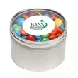 Large Round Window Tin Premium Fill | https://www.bestnamebadges.com