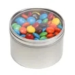Large Round Window Tin Premium Fill | https://www.bestnamebadges.com