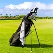 Caddy Waffle Weave Golf Towel | https://www.bestnamebadges.com
