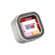 Small Square Window Tin Standard Fill | https://www.bestnamebadges.com