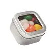 Small Square Window Tin Standard Fill | https://www.bestnamebadges.com