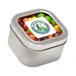 Large Square Window Tin Standard Fill | https://www.bestnamebadges.com