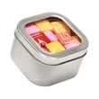 Large Square Window Tin Standard Fill | https://www.bestnamebadges.com