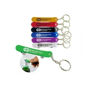 Skate Bottle Opener Key Chain