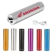 2200mAh Round Cylindrical Shaped Portable Charger | https://www.bestnamebadges.com