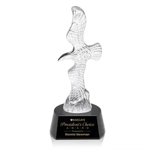Staffordshire Eagle Award - Black | https://www.bestnamebadges.com