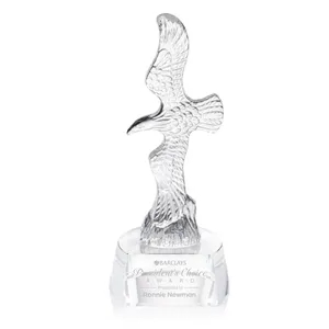 Staffordshire Eagle Award - Clear | https://www.bestnamebadges.com