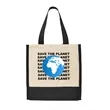 Junior Mini Cotton Box Tote Bag | https://www.bestnamebadges.com