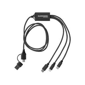 Light-Up-Your-Logo 3-in-1 Charging Cable