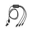 Light-Up-Your-Logo 3-in-1 Charging Cable | https://www.bestnamebadges.com