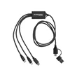 Light-Up-Your-Logo 3-in-1 Charging Cable | https://www.bestnamebadges.com