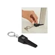 Wobble No More Table Wedge Keychain | https://www.bestnamebadges.com