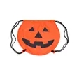 Pumpkin Drawstring Bag | https://www.bestnamebadges.com
