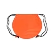 Pumpkin Drawstring Bag | https://www.bestnamebadges.com