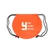 Pumpkin Drawstring Bag | https://www.bestnamebadges.com