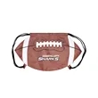 Game Time! Football Drawstring Bag | https://www.bestnamebadges.com