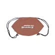 Game Time! Football Drawstring Bag | https://www.bestnamebadges.com