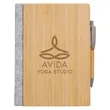 econscious Grove Refillable Bamboo Notebook & Pen | https://www.bestnamebadges.com