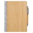 econscious Grove Refillable Bamboo Notebook & Pen | https://www.bestnamebadges.com