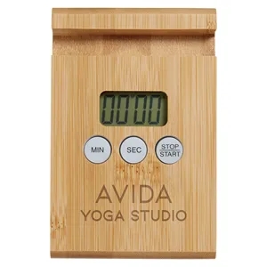 Home & Table Bamboo Timer & Stand