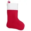 Felt Holiday Christmas Stocking | https://www.bestnamebadges.com