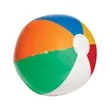 6" Multicolored Beach Ball | https://www.bestnamebadges.com