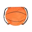 Game Time! Basketball Drawstring Bag | https://www.bestnamebadges.com