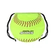 Game Time! Softball Drawstring Bag | https://www.bestnamebadges.com