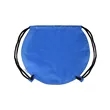 Recycled Polyester Globe Earth Drawstring Bag | https://www.bestnamebadges.com