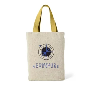 Cotton Chambray Tote Bag