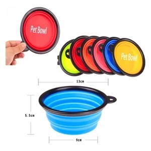 Collapsible Silicone Pet Bowl
