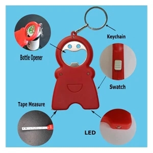 Multi-Functional Tape Measure Keychain