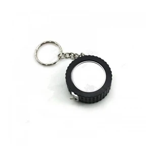 Tire Shape Tape Measure Key Chain