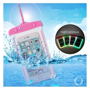 Touch Screen Fluorescent Cell Phone Waterproof Bag