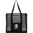 Large Mesh Beach Tote | https://www.bestnamebadges.com