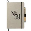 5.5" x 8.5" Recycled Cotton Bound Journal Set | https://www.bestnamebadges.com