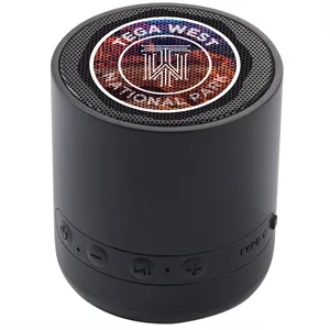 BuzzTurn Recycled Bluetooth Speaker | https://www.bestnamebadges.com