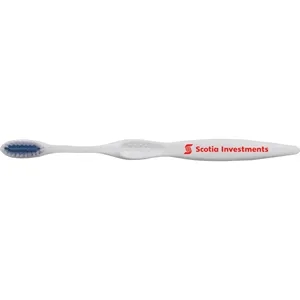 Concept Curve White Toothbrush | https://www.bestnamebadges.com