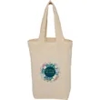 Mini 4oz Organic Cotton Tote | https://www.bestnamebadges.com