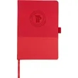 5.5" x 8.5" FSC® Recycled Ribbed Bound Journal | https://www.bestnamebadges.com