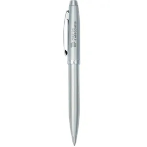 Sheaffer® 100 Brushed Chrome Ballpoint | https://www.bestnamebadges.com