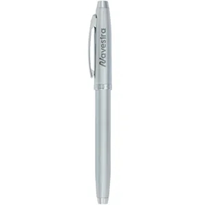 Sheaffer® 100 Brushed Chrome Roller Ball | https://www.bestnamebadges.com