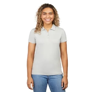 Greatness Wins Athletic Tech Polo - Women's | https://www.bestnamebadges.com