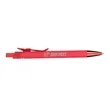 Metallic Recycled Aluminum Soft Touch Gel Pen | https://www.bestnamebadges.com