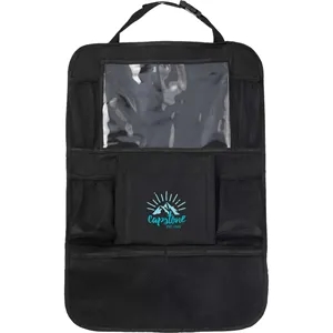 Recycled Back Seat Car Organizer | https://www.bestnamebadges.com