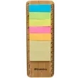 Bamboo Ruler with Sticky Notes | https://www.bestnamebadges.com