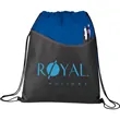 Rivers Non-Woven Drawstring Bag | https://www.bestnamebadges.com