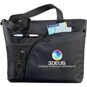 Excel Sport Zippered Utility Business Tote | https://www.bestnamebadges.com