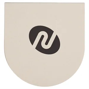 Recycled Milk Carton Round Sticky Notes Pad | https://www.bestnamebadges.com